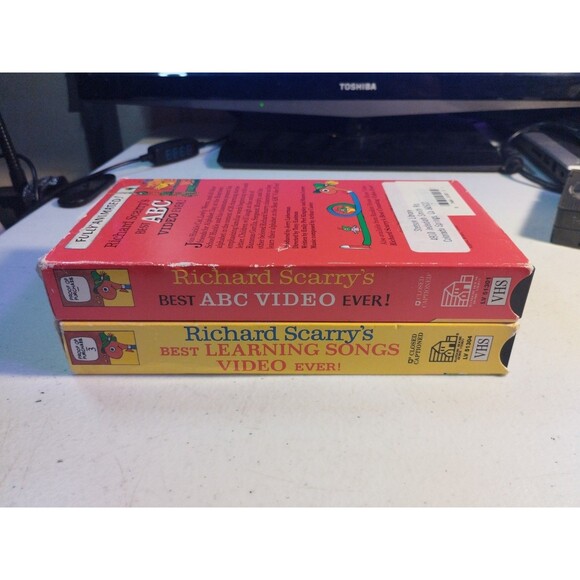 Richard Scarry Children's Video Lot Of 3 VHS Tapes - Busy Town - Picture 5 of 6